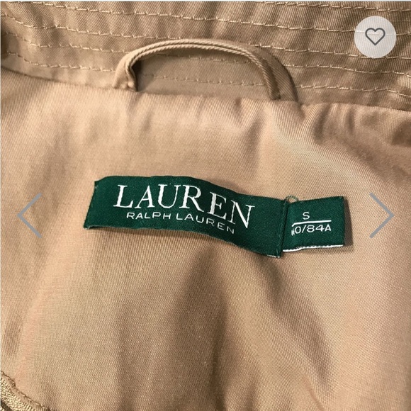 Ralph Lauren Tan Trench Coat JAPAN - Picture 6 of 7